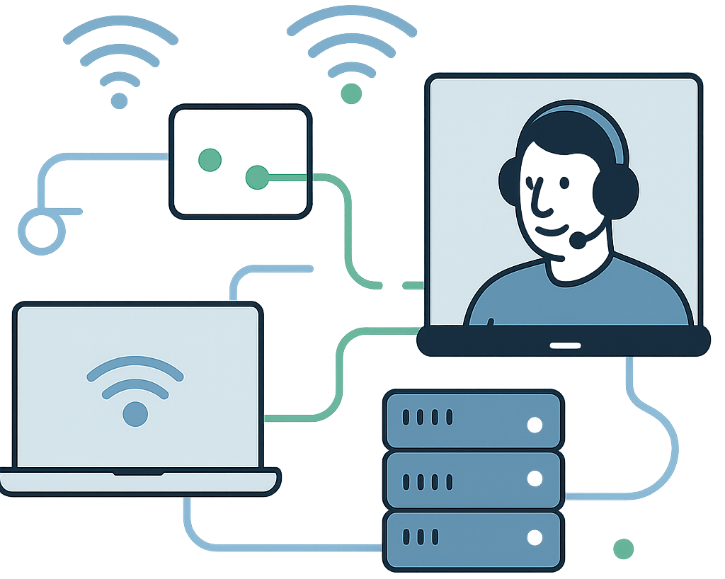 Drift och support - vi löser problemen